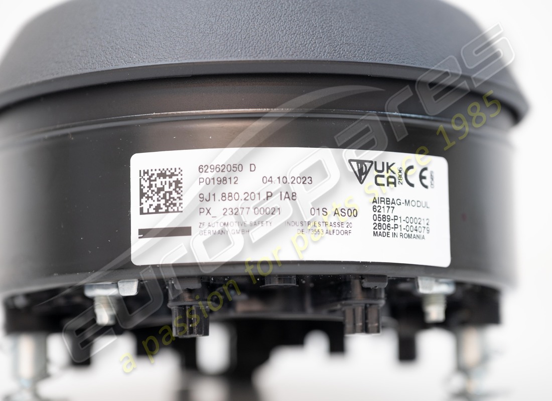 NEUE PORSCHE AIRBAG-EINHEIT FÜR LENKRAD SCHWARZ/DUNKEL. TEILENUMMER 9J1880201PIA8 (5) neue porsche airbag-einheit für lenkrad schwarz/dunkel. teilenummer 9j1880201pia8 (5)