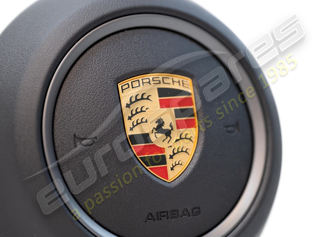 NEUE PORSCHE AIRBAG-EINHEIT FÜR LENKRAD SCHWARZ/DUNKEL. TEILENUMMER 9J1880201PIA8 (3) neue porsche airbag-einheit für lenkrad schwarz/dunkel. teilenummer 9j1880201pia8 (3)