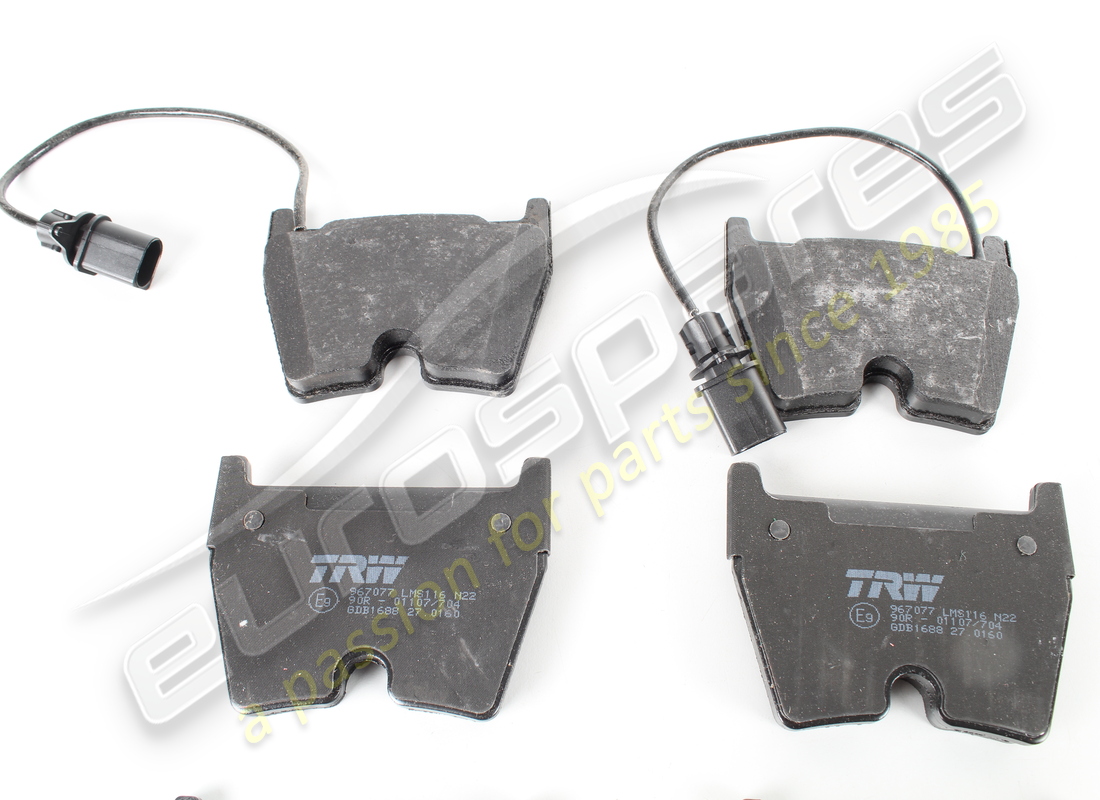 neu eurospares vorne bremsbelagsatz für stahlscheibe. teilenummer 400698151 (4)