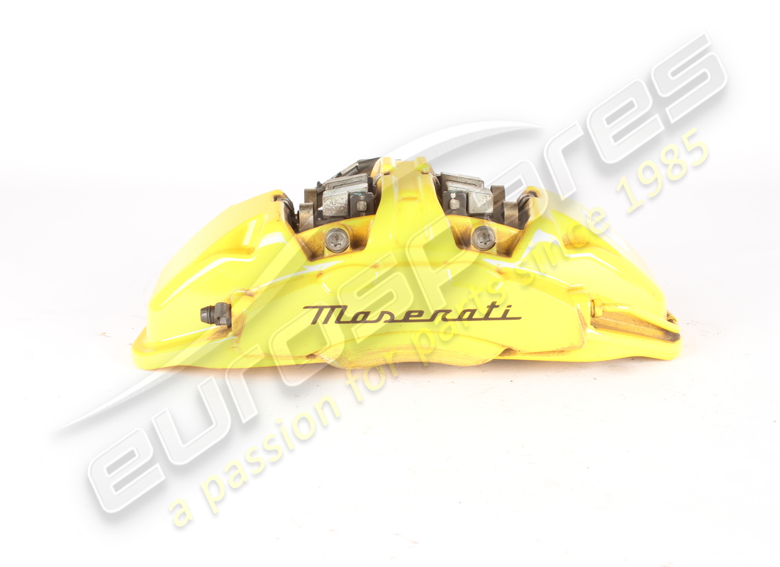 GEBRAUCHT Maserati VORDERER LINKER BREMSSATTEL GELB. TEILENUMMER 670214629 (1)