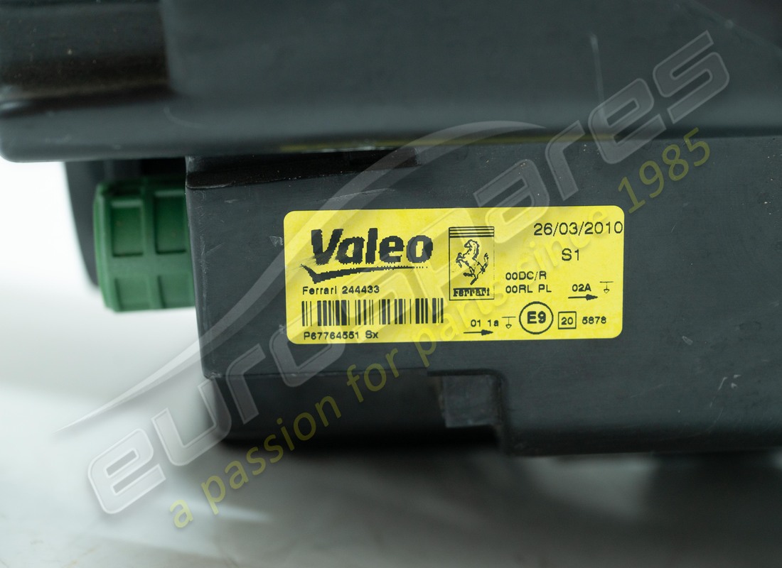 beschädigter ferrari linker bi-xenon-scheinwerfer - mit teilenummer 244433 (9)