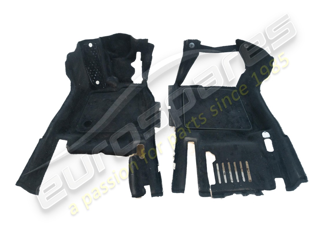 GEBRAUCHTES Ferrari BODENMATTEN-SET VORNE . TEILENUMMER 998464 (1)