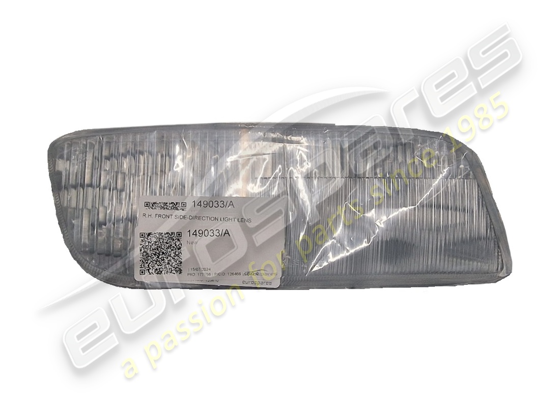 NEU Eurospares RECHTE VORDERE SEITEN-BLINKLEUCHTE LINSE. TEILENUMMER 149033A (1)