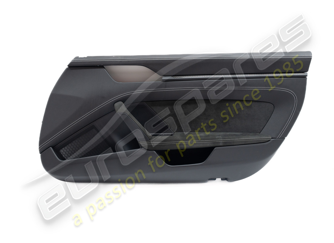 GEBRAUCHT Porsche TÜRPLATTE SCHWARZ/SILBER . TEILENUMMER 9GT867012JIA0 (1)