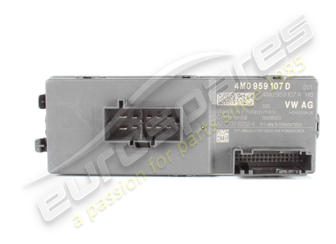 GEBRAUCHTE Lamborghini STEUERUNG, KOFFERRAUMDECKEL DIAG-ADR: 06D . TEILENUMMER 4M0959107D (1) GEBRAUCHTE Lamborghini STEUERUNG, KOFFERRAUMDECKEL DIAG-ADR: 06D . TEILENUMMER 4M0959107D (1)