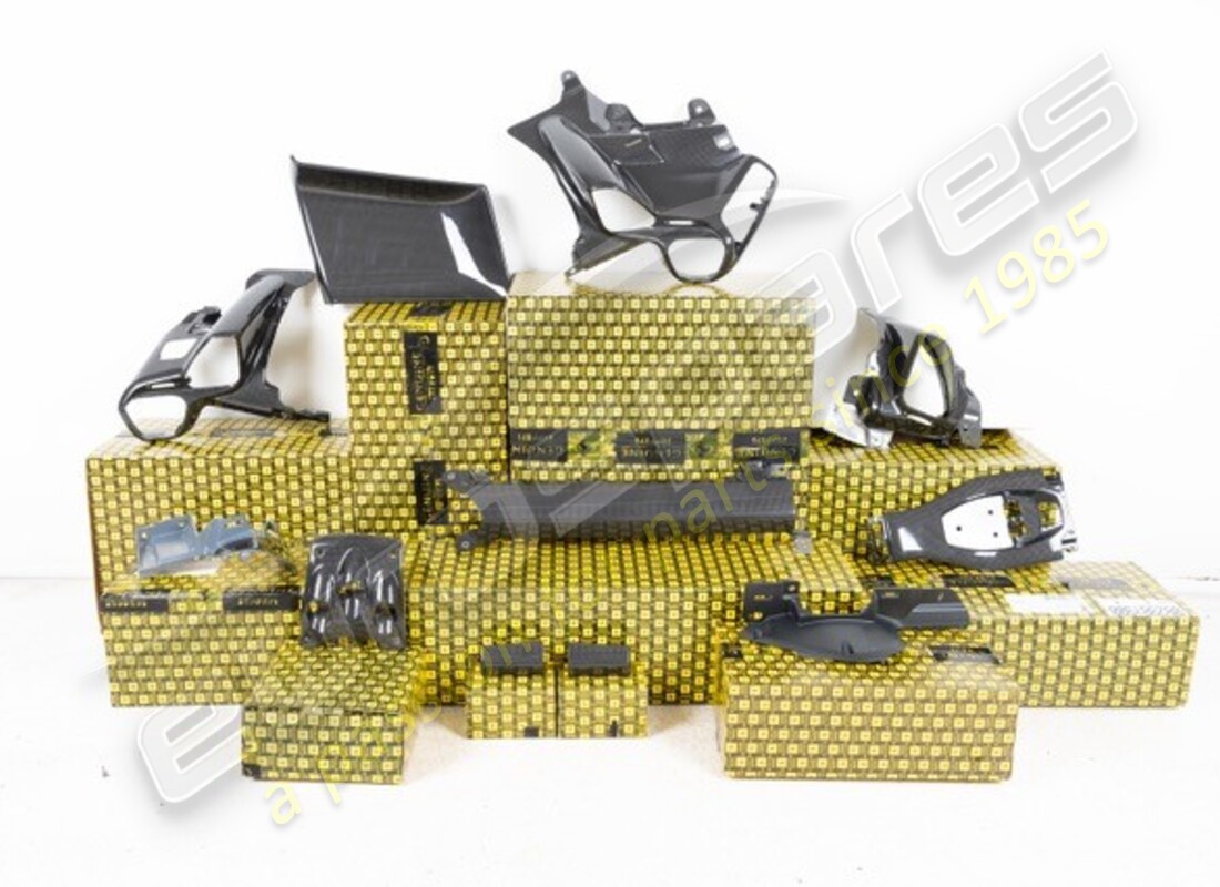 neu ferrari carbonfaser innere armaturenbrett-kit. teilenummer 70001927 (2)