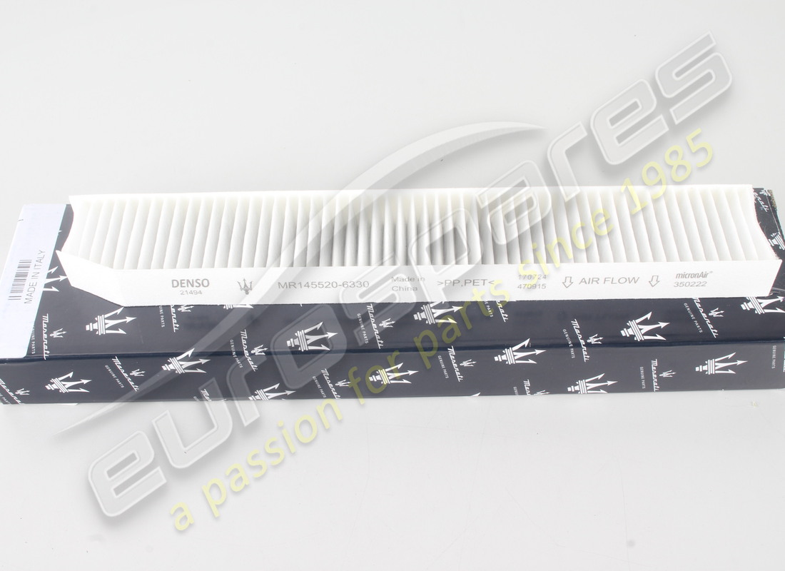 neuer maserati innenraumluftfilter. teilenummer 670215189 (1)