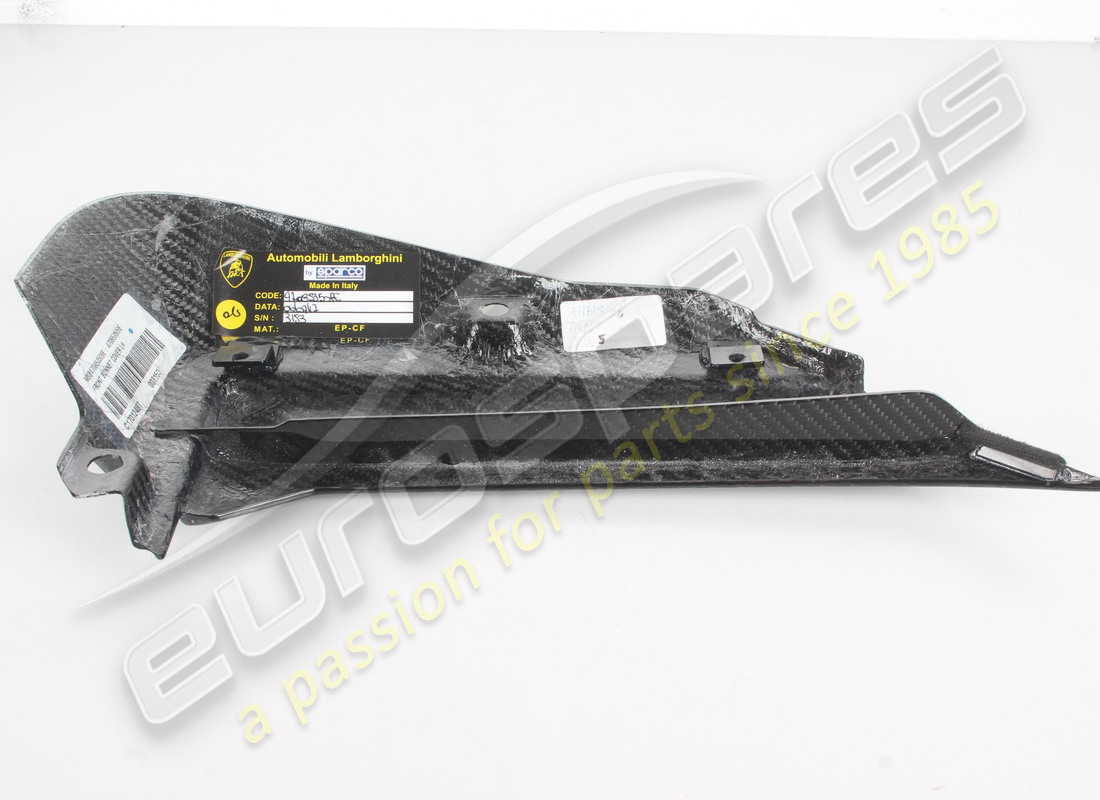 NEUES LAMBORGHINI ZIERTEIL, SEITENTEIL CARBON. TEILENUMMER 470853509E (3) neues lamborghini zierteil, seitenteil carbon. teilenummer 470853509e (3)