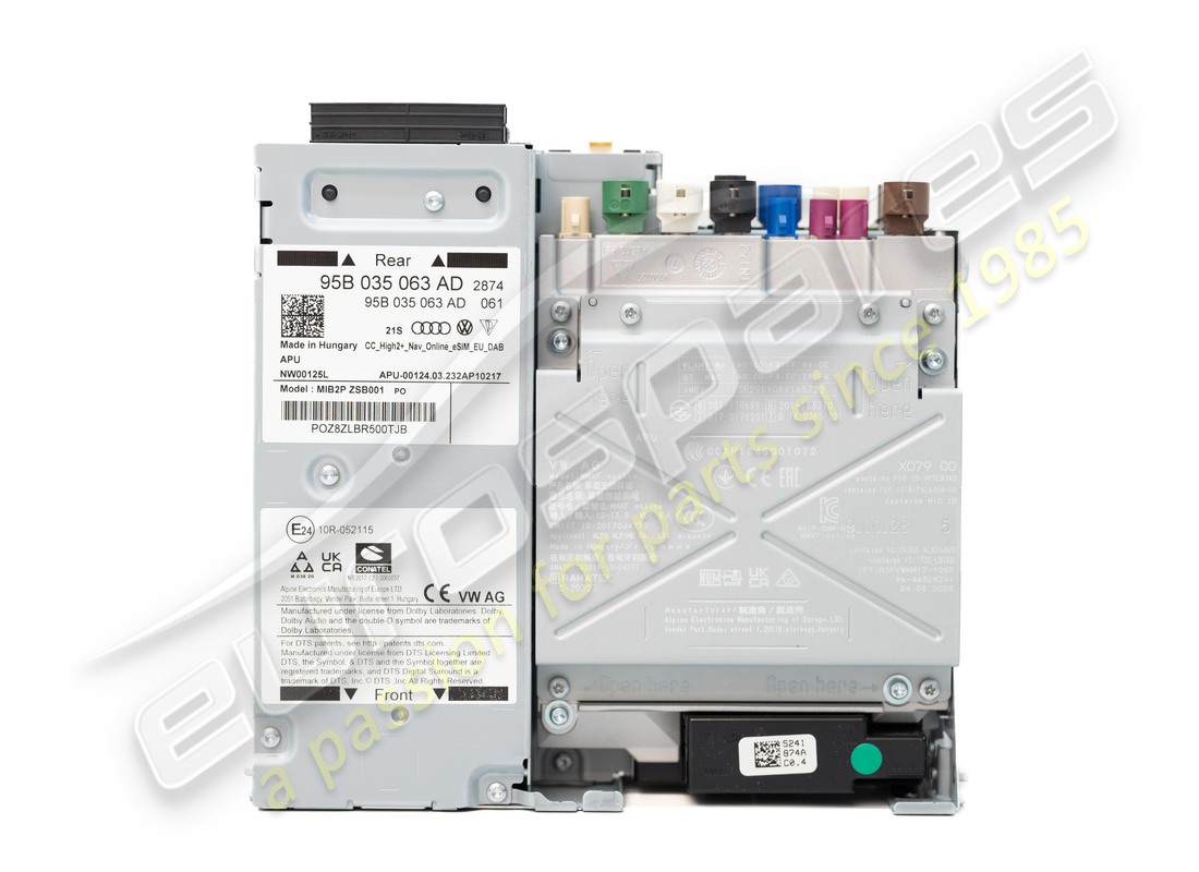 NEUER PORSCHE ZENTRALER COMPUTER. TEILENUMMER 95B035063EX (2) neuer porsche zentraler computer. teilenummer 95b035063ex (2)