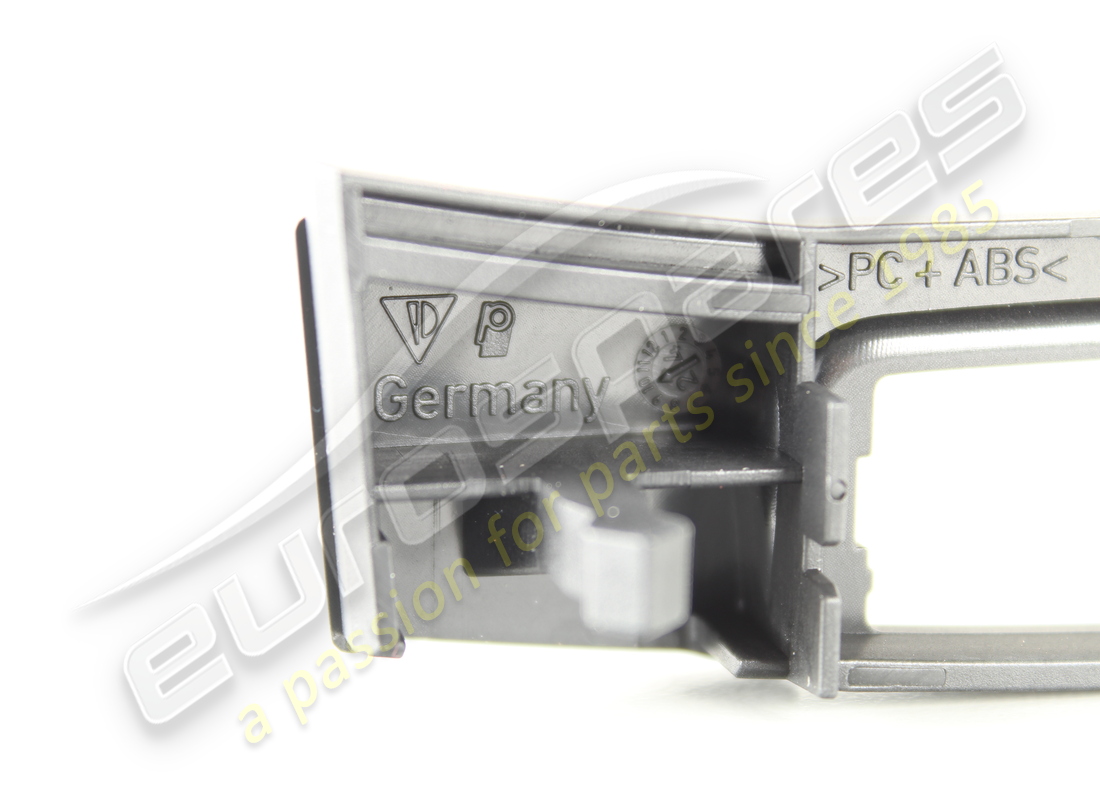 neu porsche zierleiste mit schriftzug (pr:487) mattschwarz. teilenummer 99155365101a05 (4)