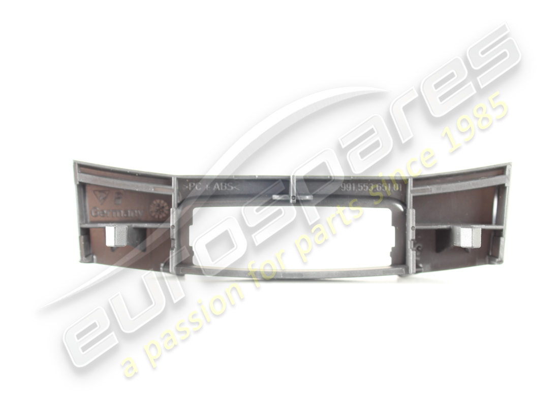 neu porsche zierleiste mit schriftzug (pr:487) mattschwarz. teilenummer 99155365101a05 (2)