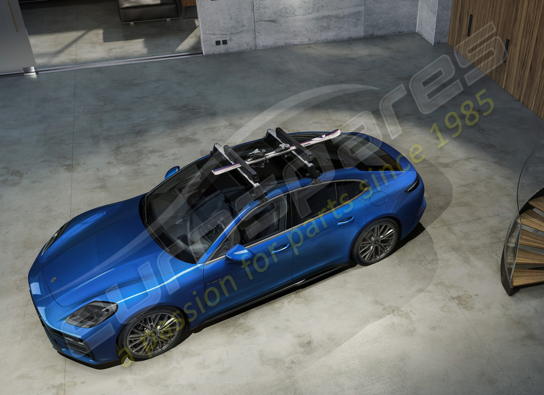 neuer porsche skiträger/snowboardhalter. teilenummer 95b044830 (14)