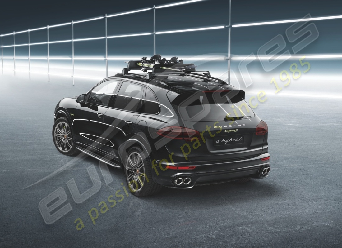 neuer porsche skiträger/snowboardhalter. teilenummer 95b044830 (5)