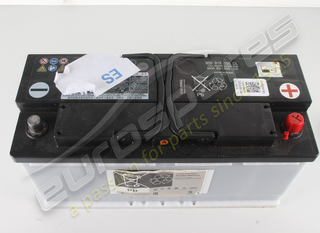 new porsche battery. part number 9a7915105c (2)