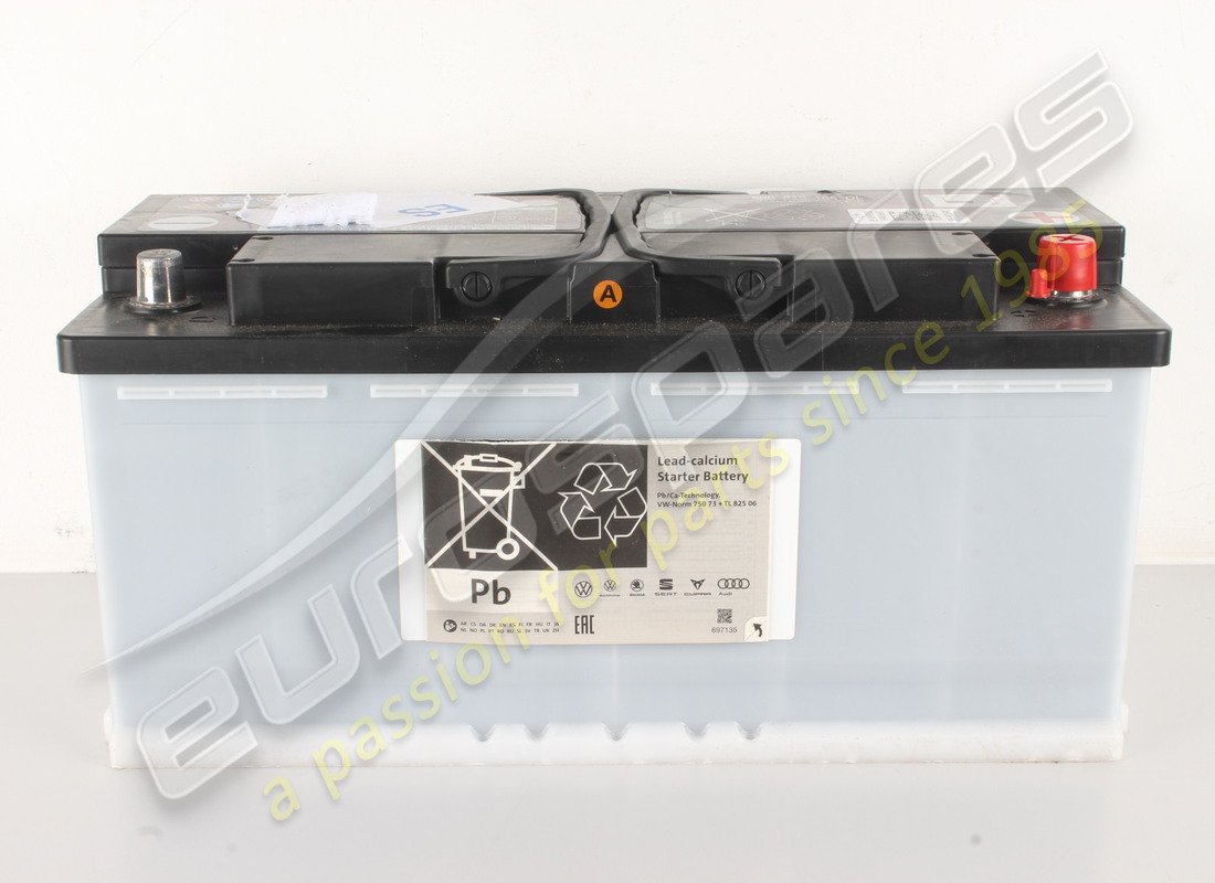new porsche battery. part number 9a7915105c (1)