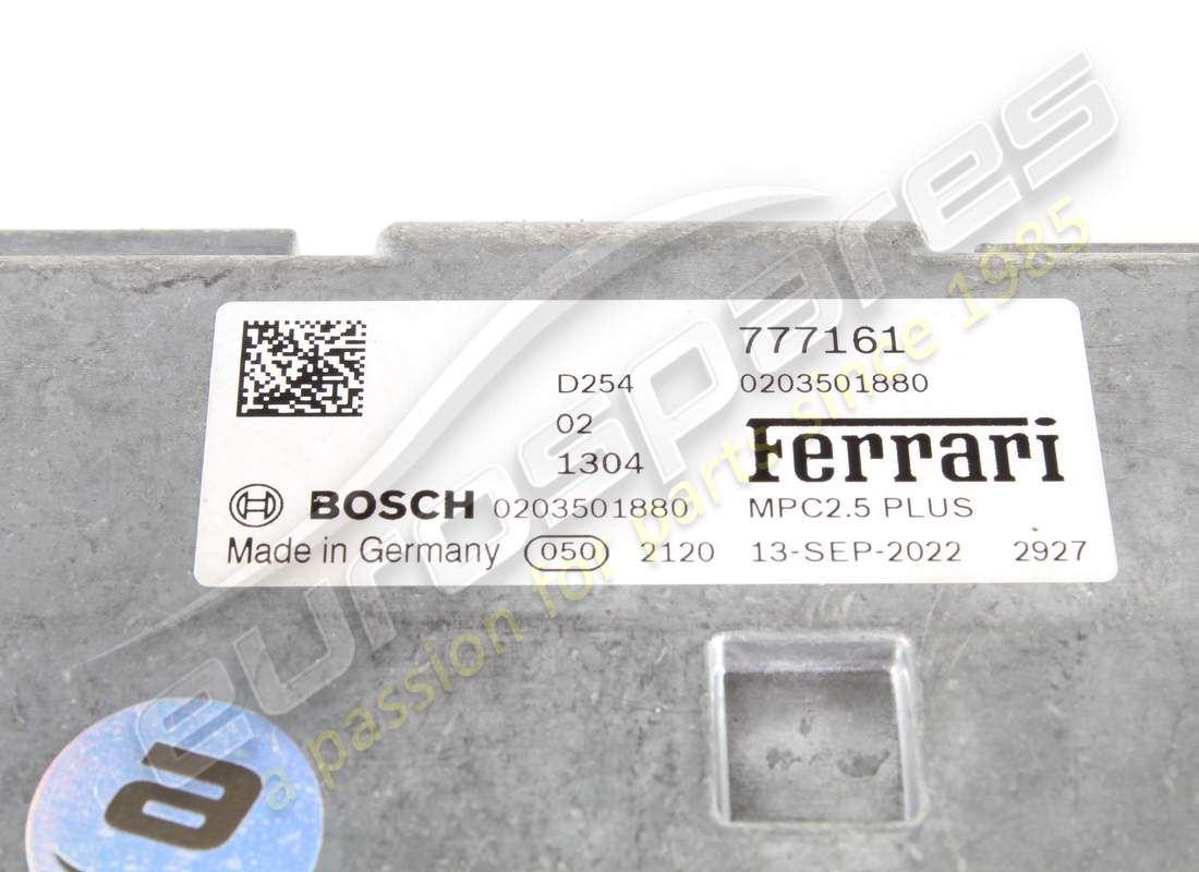 gebrauchte ferrari serienkamera mit cp2. teilenummer 777161 (6)