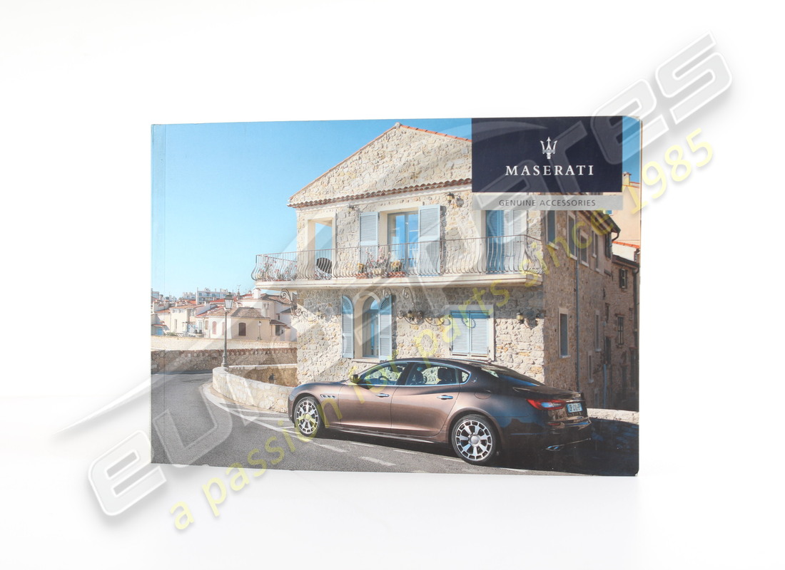 neu maserati m156 zubehör broschüre it. teilenummer 940000351 (1)