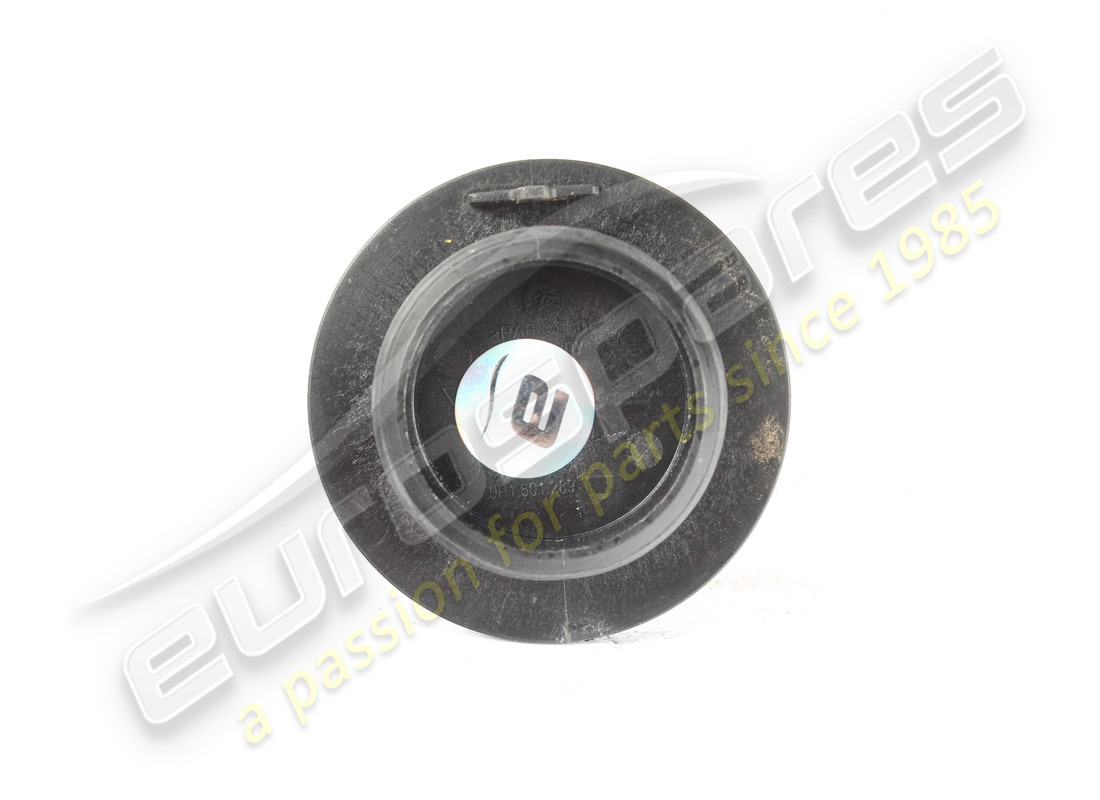 gebraucht porsche radkappe matt schwarz. teilenummer 9p1601349nok1 (2)