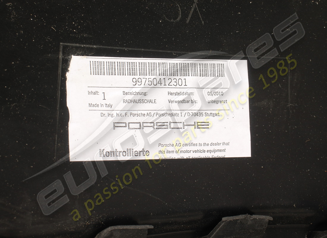 neuer porsche radkastenschutz. teilenummer 99750412301 (5)