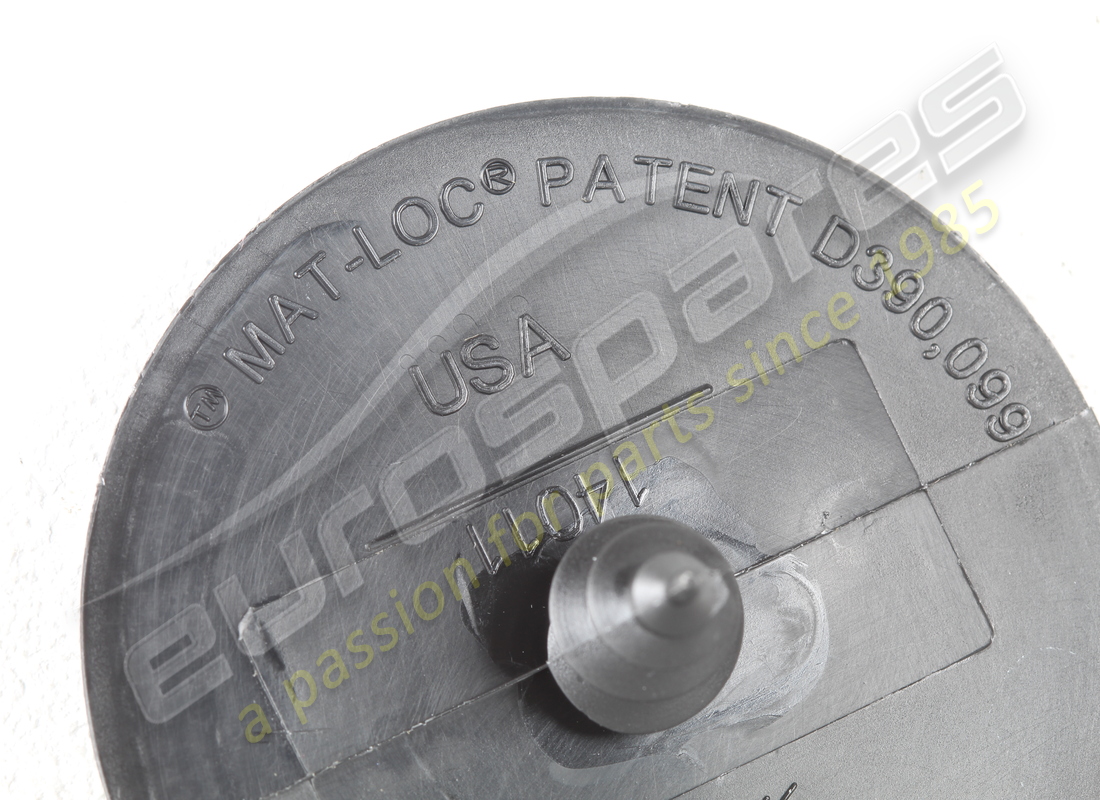 neue porsche befestigungsplatte - für - fussmatte - d - mj 2004>>- mj 2004. teilenummer 98655198500 (3)
