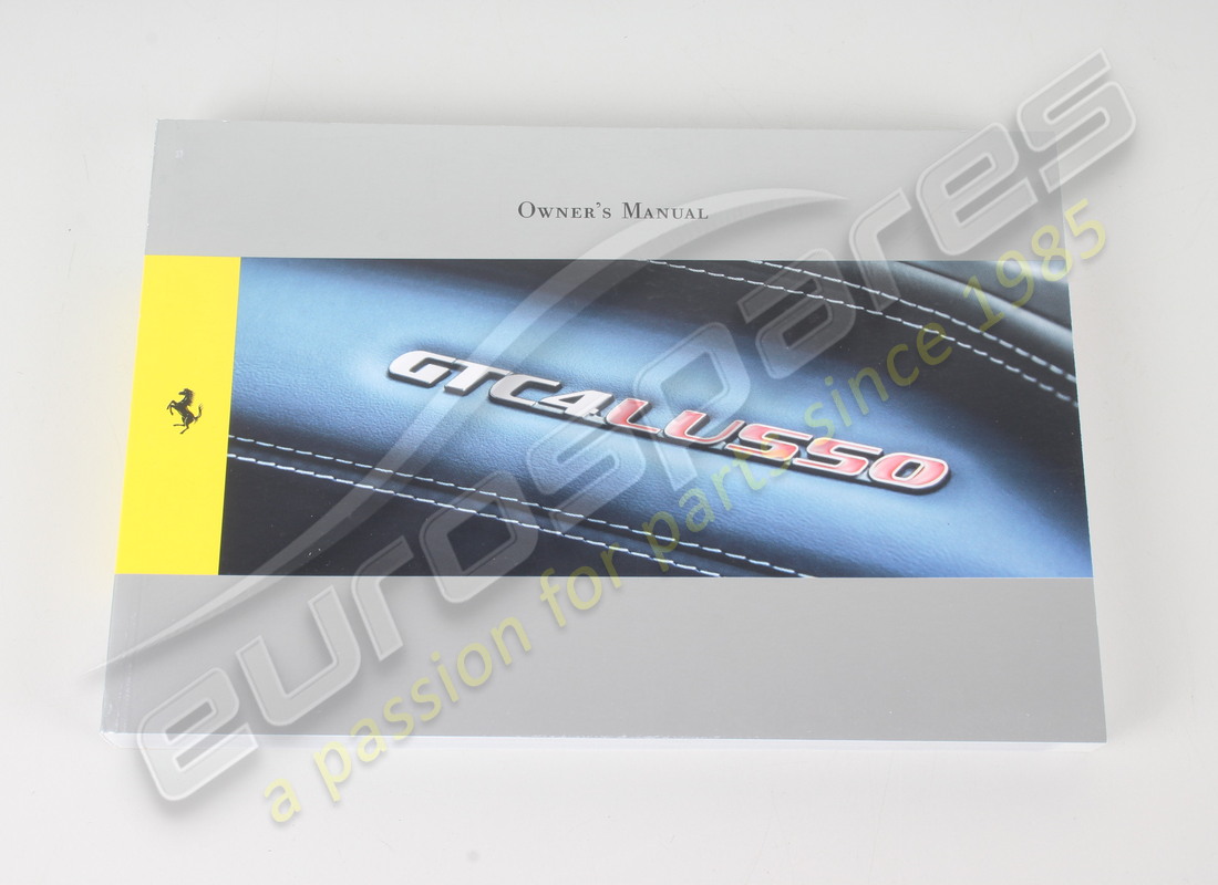 NEUES FERRARI BENUTZERHANDBUCH. TEILENUMMER 854726 (1) neues ferrari benutzerhandbuch. teilenummer 854726 (1)