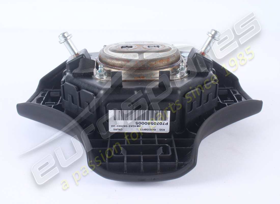 GEBRAUCHTES ASTON MARTIN MODUL, AIRBAG-BAUGRUPPE, GRÜNES EMBLEM / SILBERNER RING. TEILENUMMER 4G43042B85AA (5) gebrauchtes aston martin modul, airbag-baugruppe, grünes emblem / silberner ring. teilenummer 4g43042b85aa (5)