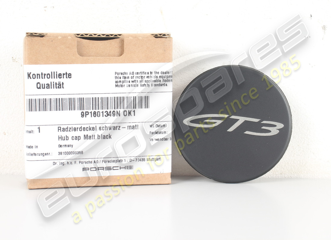 neu porsche radkappe matt schwarz. teilenummer 9p1601349nok1 (4)