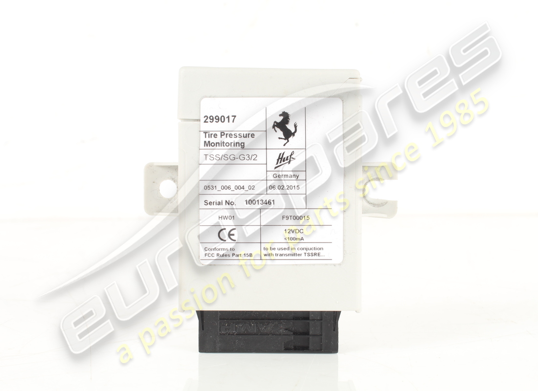 GEBRAUCHT Ferrari TPMS ECU . TEILENUMMER 299017 (1)