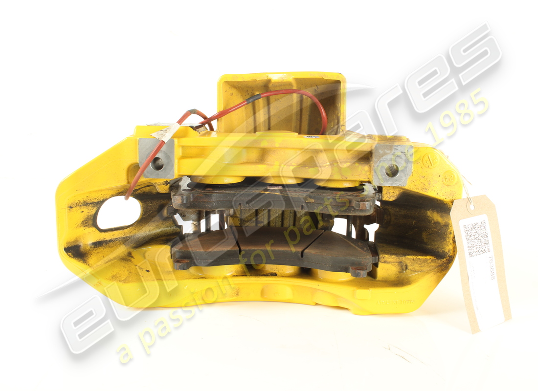 gebraucht ferrari bremssattel komplett carbon keramik ant.dx giall. teilenummer 763688 (2)