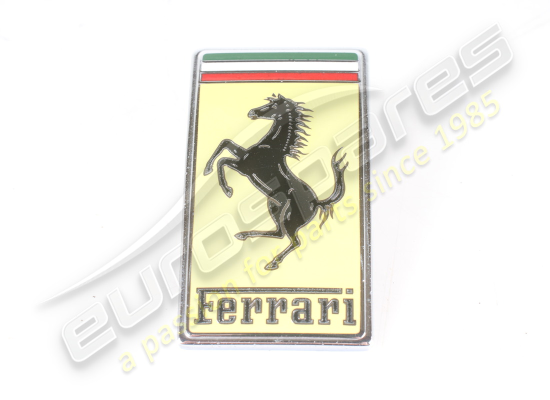 GEBRAUCHTES Ferrari MOTORHAUBENABZEICHEN. TEILENUMMER 973053 (1)