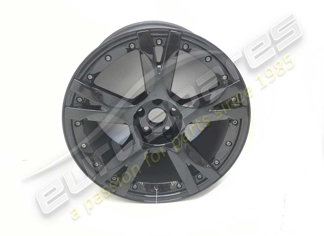 generalüberholte lamborghini felge callisto, glänzend, schwarz, pfosten. teilenummer 400601017cb (1)