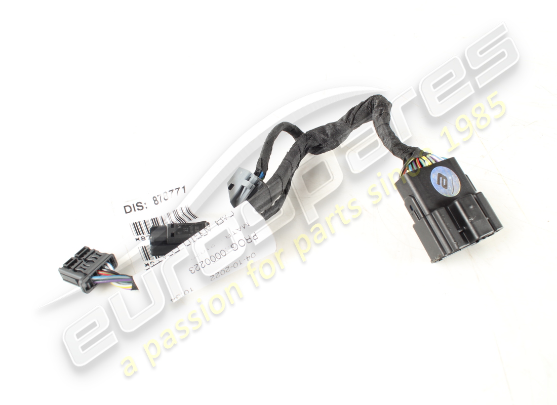 GEBRAUCHTER Ferrari KABELBAUM FÜR MITTELTUNNEL. TEILENUMMER 878771 (1)