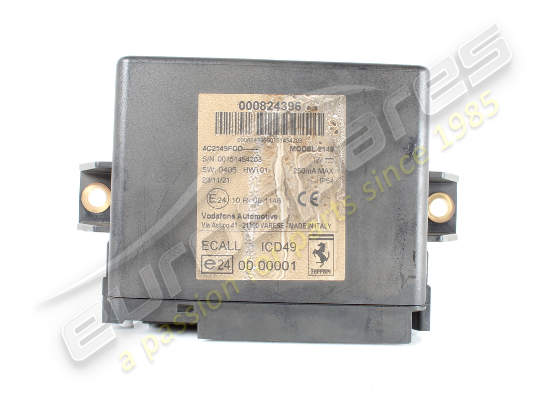 beschädigt ferrari tcu ecall / svr. teilenummer 824396 (2)