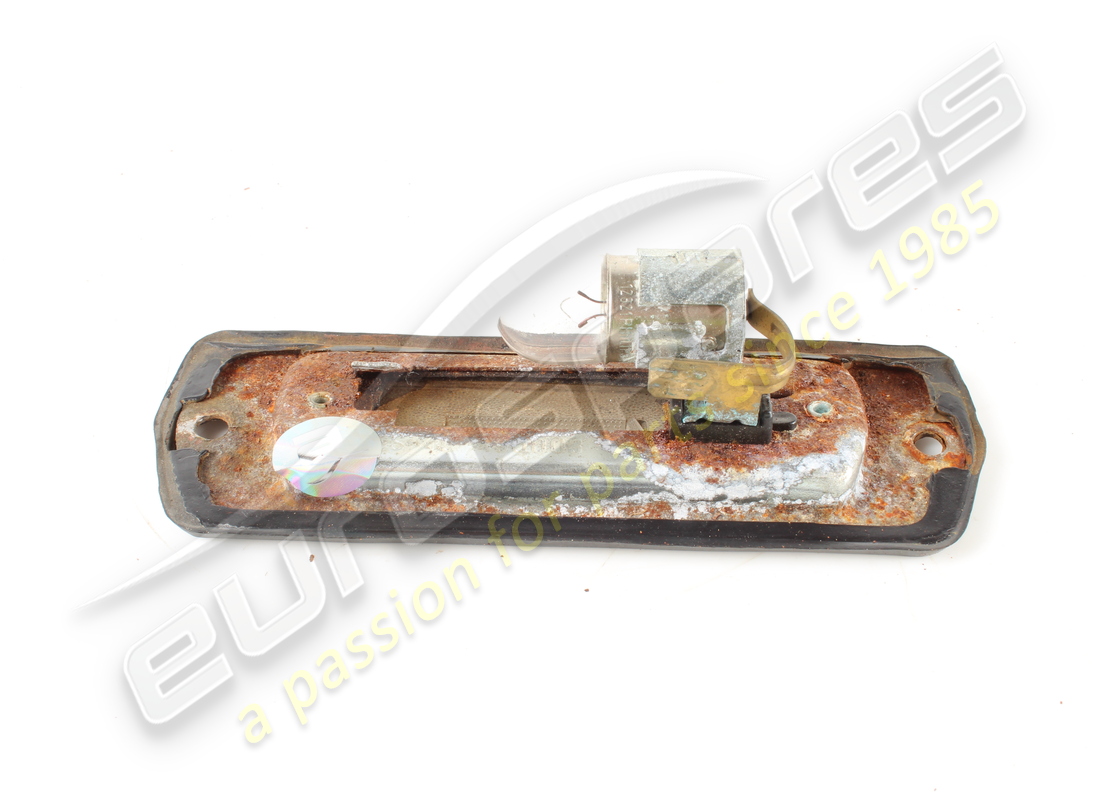 GEBRAUCHTE FERRARI KENNZEICHENLEUCHTE. TEILENUMMER 186180 (2) gebrauchte ferrari kennzeichenleuchte. teilenummer 186180 (2)