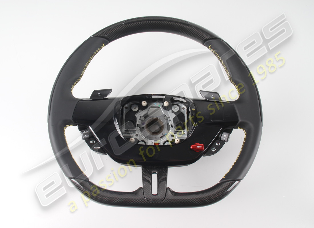 neu ferrari lenkrad, carbon+led+spoiler. teilenummer 910847 (1)