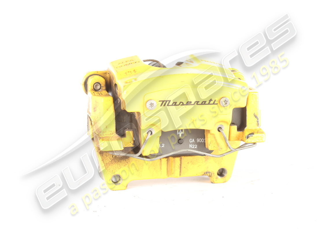 gebraucht maserati hinterer rechter bremssattel gelb. teilenummer 673013278 (1)