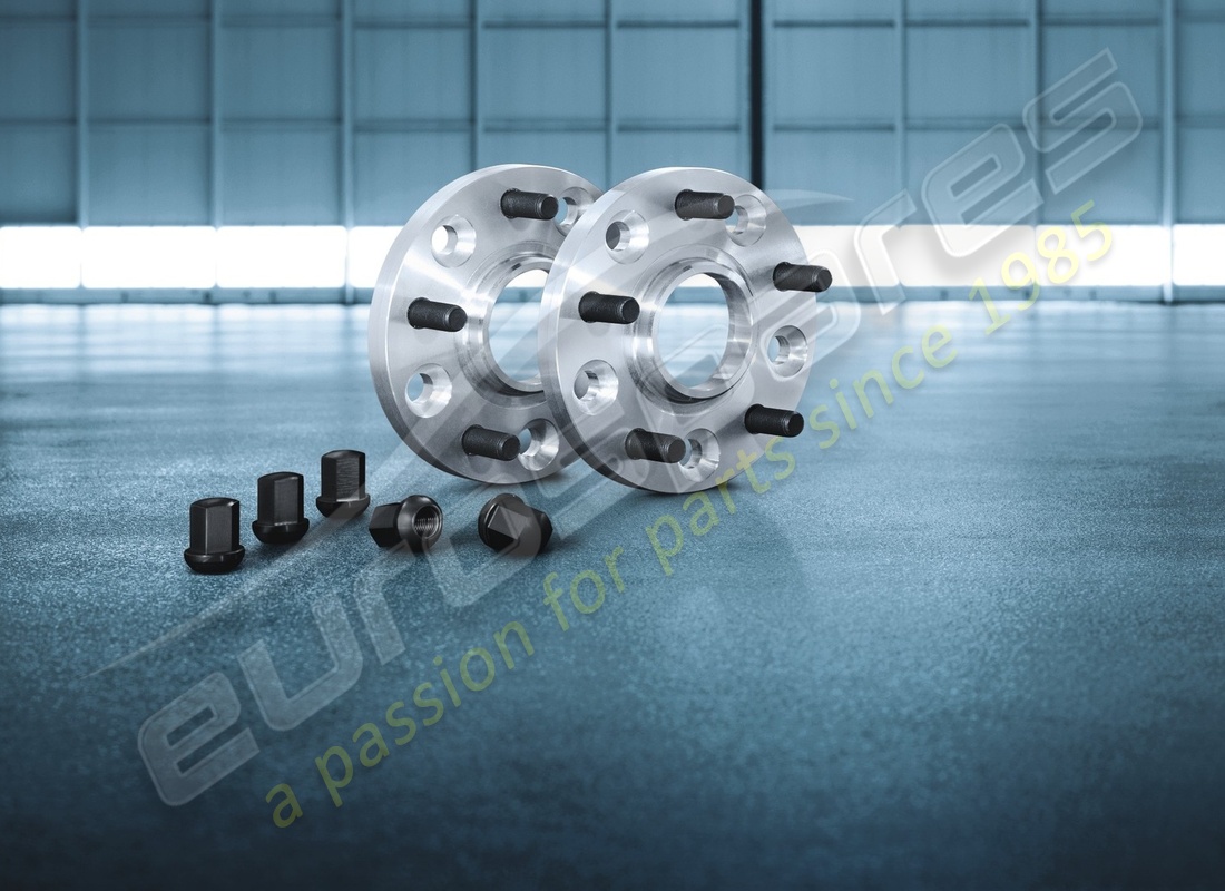 neue porsche distanzstücke auf hinterachse, 17 mm. teilenummer 95504460023 (1)