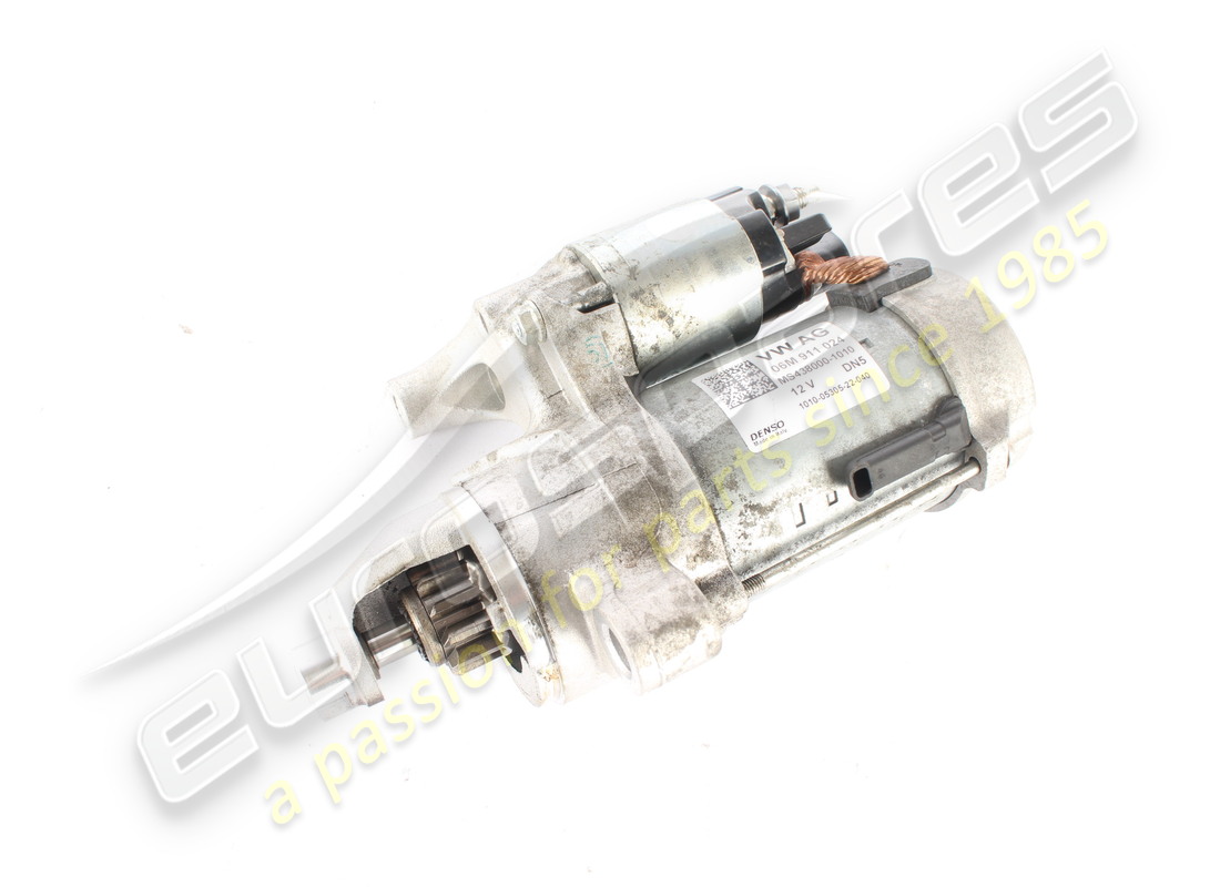 VERWENDET Lamborghini STARTER V6 OTTO MLB EVO . TEILENUMMER 06M911024 (1)