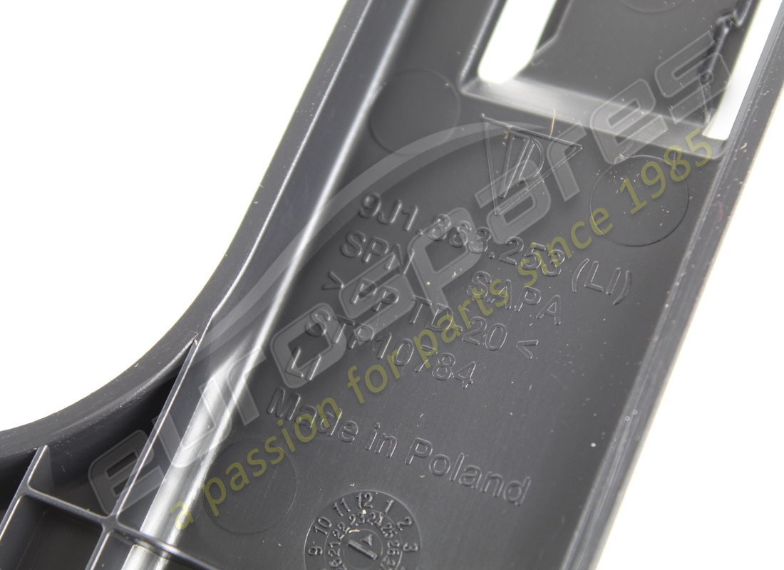 NEU PORSCHE HALTER FÜR WARNDREIECK SCHWARZ. TEILENUMMER 9J1863253OK1 (4) neu porsche halter für warndreieck schwarz. teilenummer 9j1863253ok1 (4)