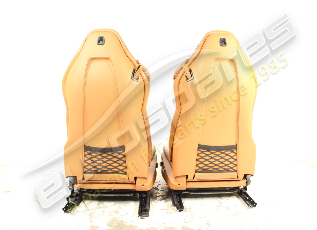 gebrauchtes eurospares komplettes sitzset vorne & hinten (cuioio-leder mit schwarzen nähten). teilenummer eap1566195 (9)