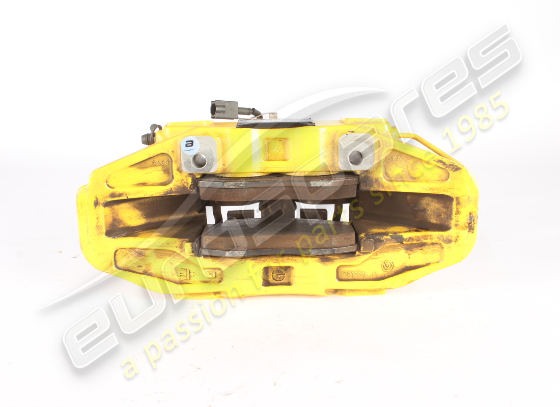 gebraucht maserati vorderer rechter bremssattel gelb. teilenummer 670214639 (3)