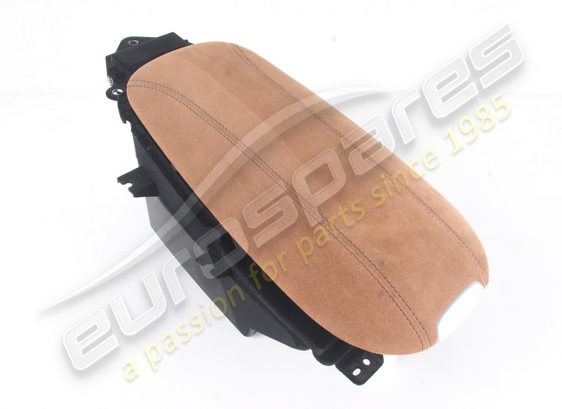 GEBRAUCHT Eurospares VORDERE EINHEITSABLAGE KOMPLETT MIT FACHTÜR IN ALCANTARA (FARBE CUOIO). TEILENUMMER EAP1723566 (1)