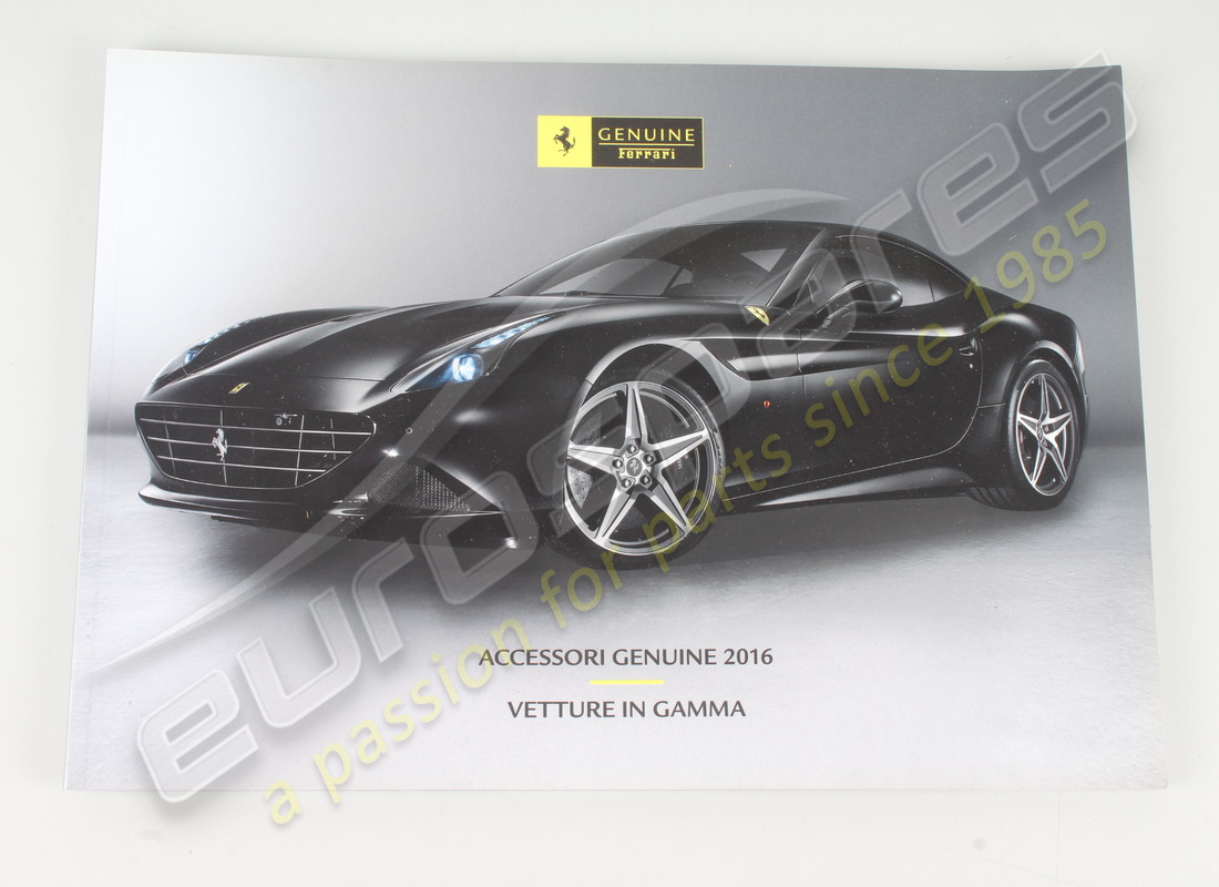 new ferrari brochure fg in range car mod. part number 70004073 (1)