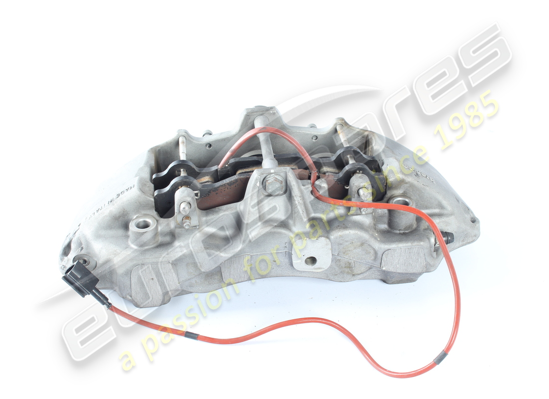 gebrauchter ferrari kompletter vorderer bremssattel links. teilenummer 341756 (3)
