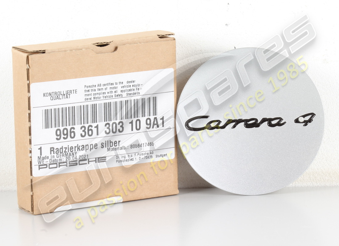 neue porsche radkleidungskappen carrera 4 silber. teilenummer 996361303109a1 (4)