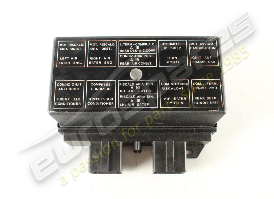 USED FERRARI SECONDARY RELAY BOARD. PART NUMBER 127078 (3) used ferrari secondary relay board. part number 127078 (3)