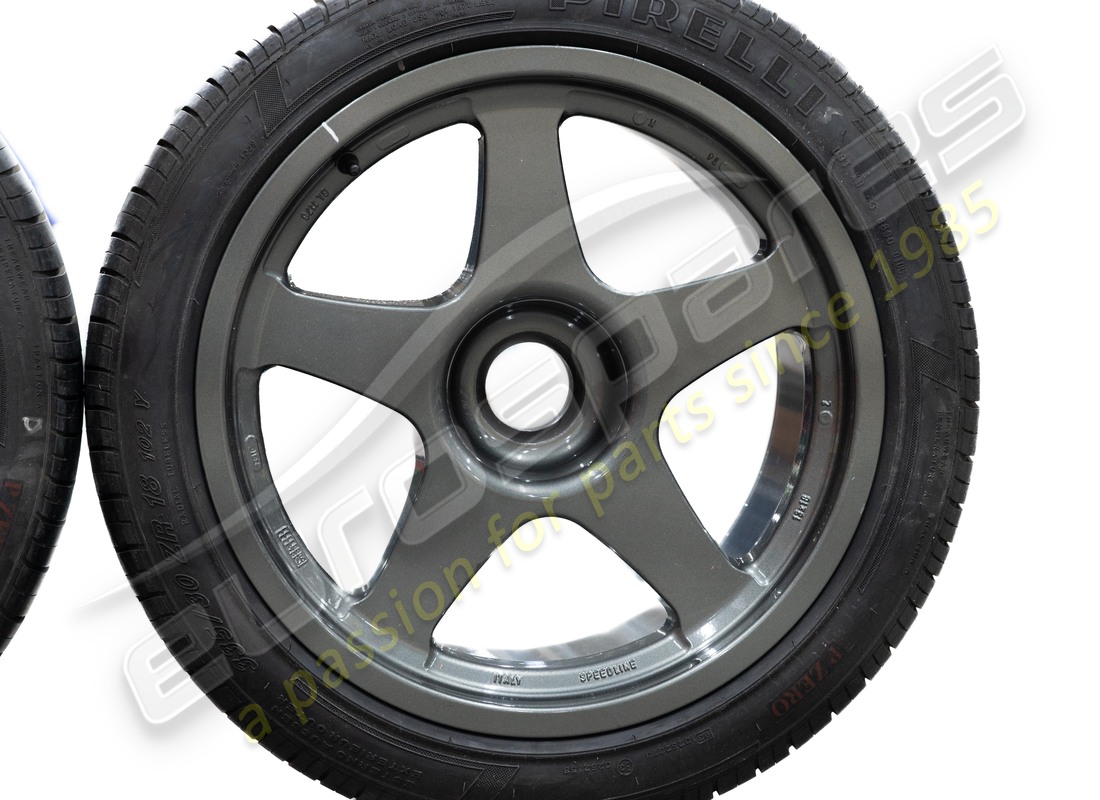 used ferrari speedline lm wheels set 18 inch. part number fwhe058 (4)