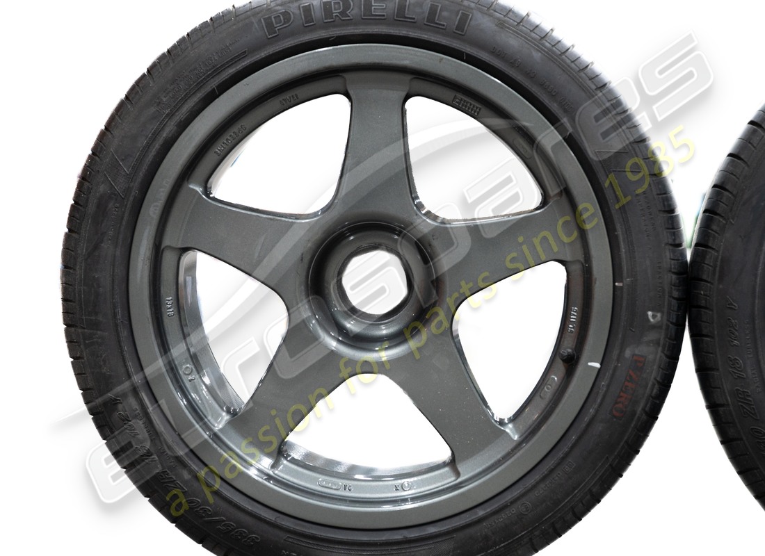 used ferrari speedline lm wheels set 18 inch. part number fwhe058 (5)