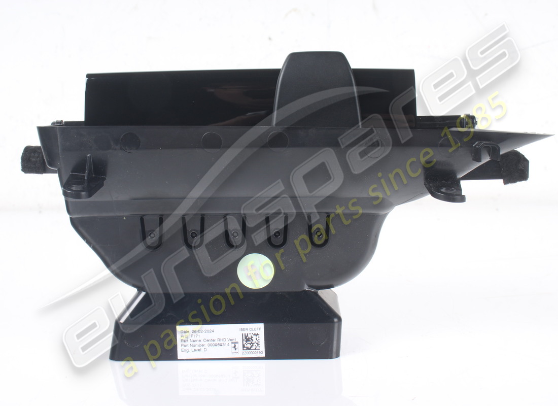 GEBRAUCHT FERRARI BOCCHETTA CENTRALE GDX. TEILENUMMER 969314 (3) gebraucht ferrari bocchetta centrale gdx. teilenummer 969314 (3)