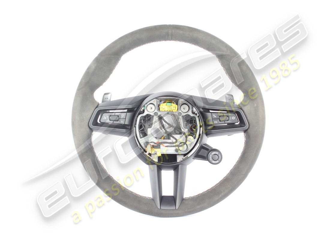 GEBRAUCHT Porsche MULTIFUNKTIONSLENKRAD SCHWARZ/SILBER . TEILENUMMER 9GT419091BRQA0 (1)